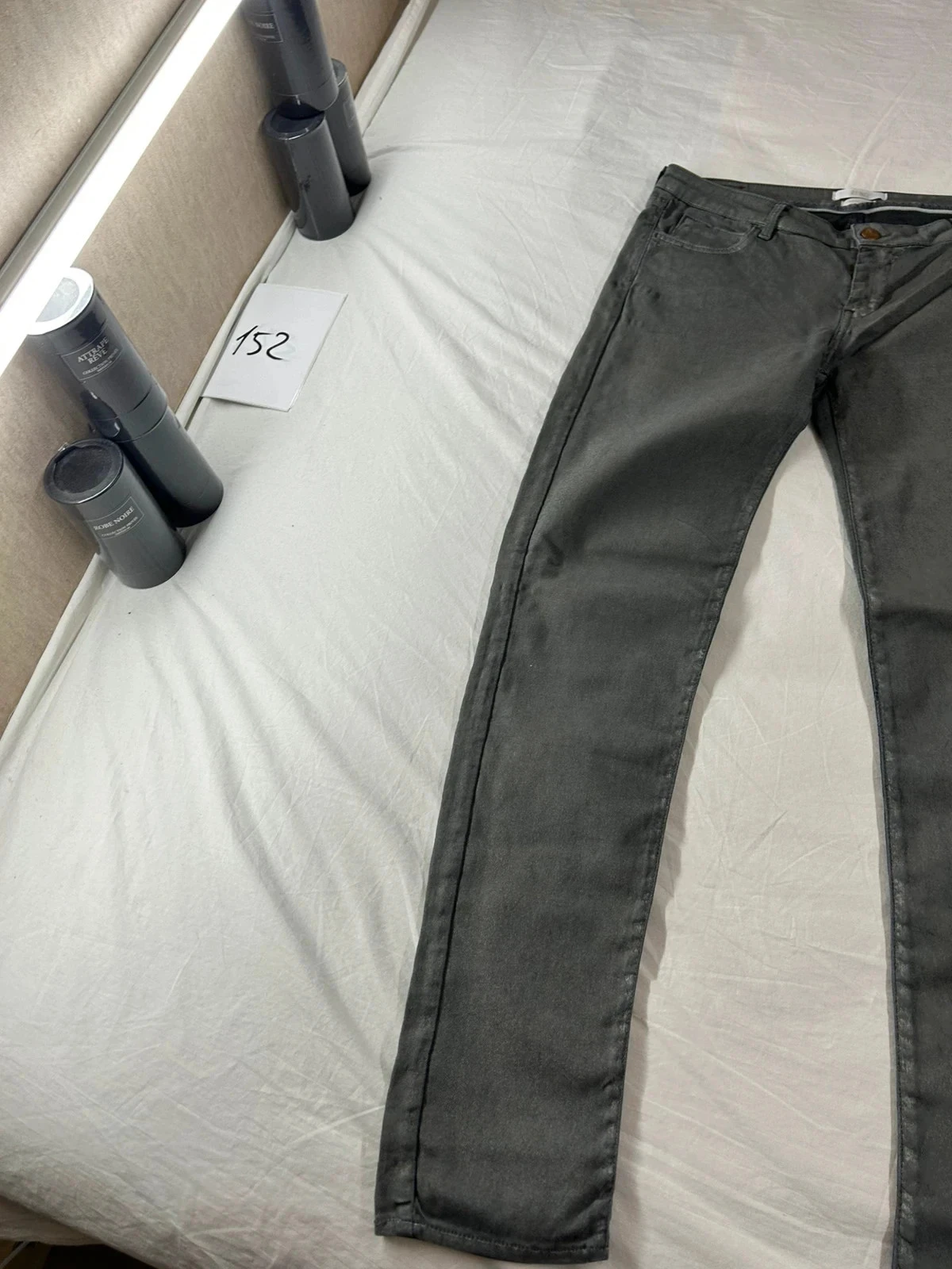 Calça jeans skinny pant reiko cinza vintage – photo 3